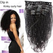 extension a clips afro   Curly 100G  100% naturel